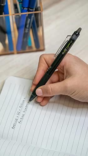 PILOT FriXion Synergy Clicker Erasable, Refillable, Retractable Gel Ink Pens, Extra Fine Point 0.5 mm, Black, FriXion Erasable Pens 0.5 - Ideal for School & Office Writing 1 Count (Pack of 64)