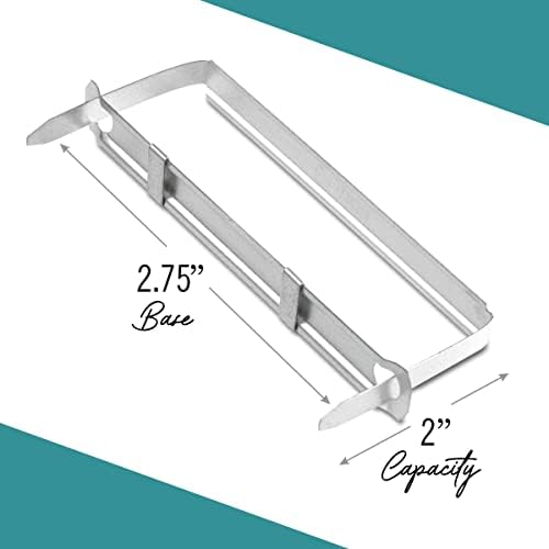 Prong Paper Fasteners, 2" Capacity Fasteners, 2.75" Base, 50 Complete Base Set Paper Fastener Prong Fasteners