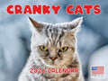 Cranky Cats Calendar 2026 Bad Cat Monthly Wall Calender 12 Month | American Made In The USA