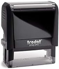 Trodat 4913 Return Address Stamp - Custom Text Stamp - Choose from Many Fonts & 15 Ink Colors!