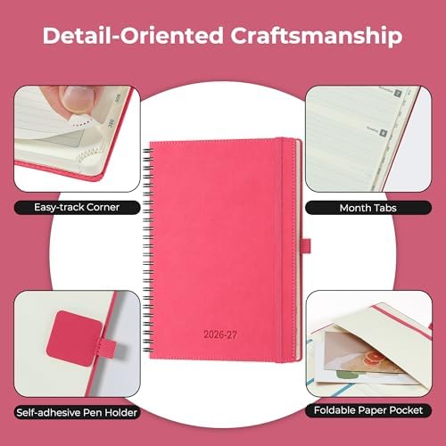 Planner 2026-2027 Daily Daily Weekly and Monthly,8.5"x6.5"