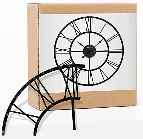 Bulova C4820 Carmen Wall Clock, Black
