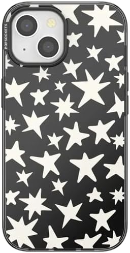 PopSockets iPhone 14 Pro Max Phone Case w/MagSafe- Starstruck | Magnetic, Wireless Charging, Camera & Drop Protection, Electronic Accessories, For iPad/Kindle/iPhone/Android
