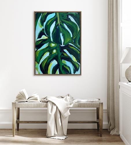 Kate and Laurel Sylvie Blank Framed Canvas Wall Art; 31.5x41.5 Gold; Vintage Modern Empty Canvas for Paint-Your-Own Art; Ready to Paint Premium Canvas Already Framed