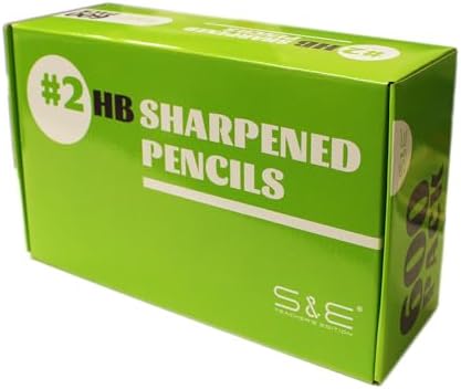 S & E TEACHER'S EDITION 600 Pack #2 Pencils