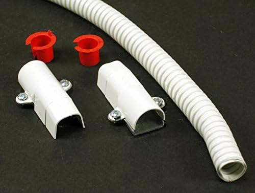 Legrand Wiremold 500/700 Series Metal Raceway Flexible Section Kit Ivory