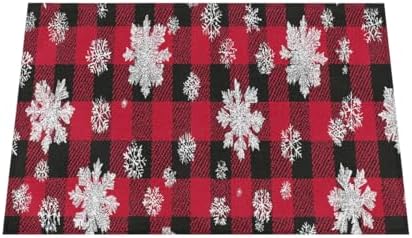 Placemats 12x18 Inch Washable Linen Place Mats Cloth Tables Mats