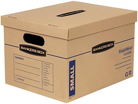 Bankers Box 10-Pack Medium Classic Moving Boxes with Reinforced Handles