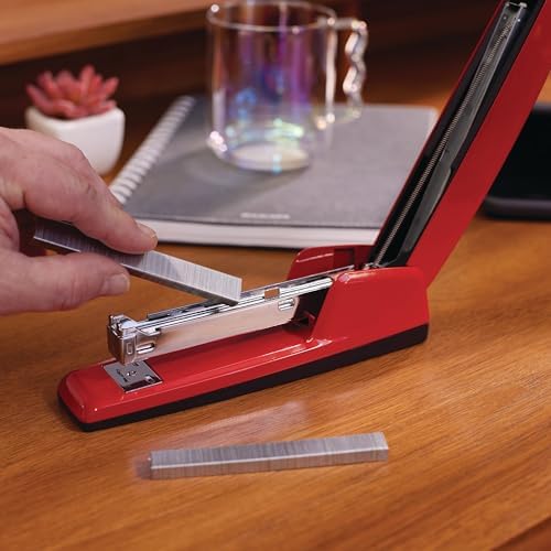 Swingline Stapler,30 Sheet Capacity,747 Business Stapler,Jam Free,Metal,Rio Red (74736),(Pack of 6)