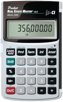 Calculated Industries 3400 Pocket Real Estate Master Financial Calculator