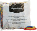 Amazon Basics Assorted Size and Color Rubber Bands, Strong Elastic Stretch Office Supplies, 0.5 lb. Variety Assortment