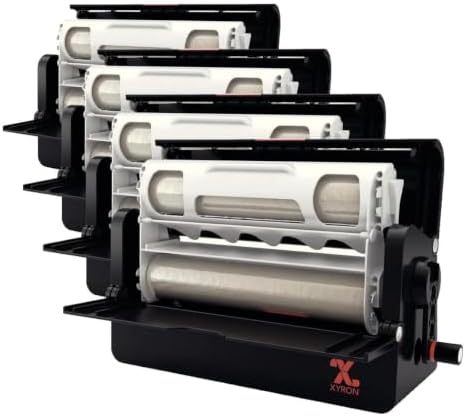 Xyron 9" x 60' Two Sided Laminate Refill for ezLaminator, White (145612),11" x 6.25" x 3" (Pack of 4)