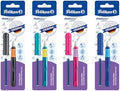 Pelikan Pelikano Junior School Fountain Pen for Right-Handed Users, with Beginner Nib A, 1 Piece - Random Colour, No Colour Request Possible