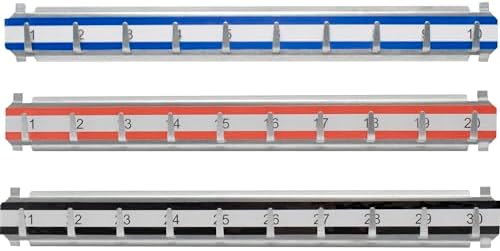 BARSKA AF13682 Labeled Key Shelves w/ 1-100 Numbered Hooks for Key Cabinets