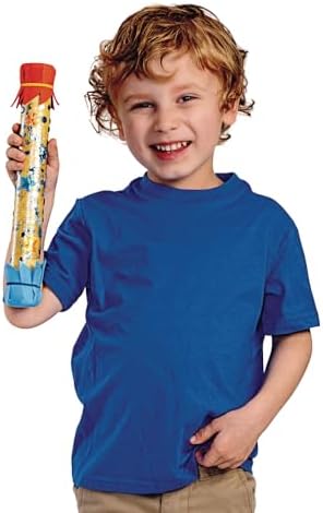Colorations - RAINKIT DIY Rainstick Kit for Kids, Set of 12, EVA Foam and Cardboard, Native American, Craft Kit, Self-Adhesive, Toys for Kids, Early Learning, Multi-Cultural, Social Sensitivity | Simulates the Sound of Rain, Decorate Your Own Rain Stic...