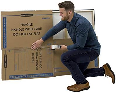 Bankers Box 3-Pack Adjustable TV/Picture/Mirror Moving Boxes