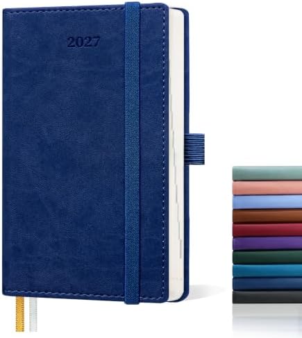 2027 Mini Weekly Planner, 6.5" x 3.5", Business Planner for Purse