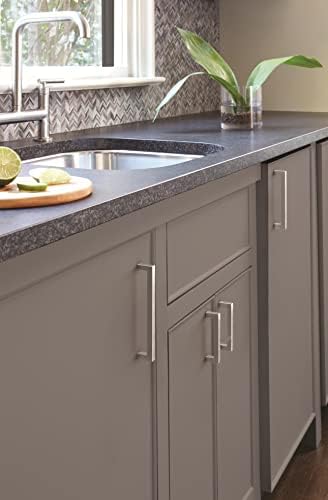 Amerock | Cabinet Pull | Polished Chrome | 3-3/4 inch (96 mm) Center-to-Center | Monument | 2 Pack | Drawer Pull | Drawer Handle | Cabinet Hardware