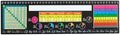 Really Good Stuff Chalkboard-Style Grades 3-5 Desktop Nameplates, 24-Pack