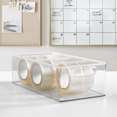 iDesign Stackable Storage Bin - Clear
