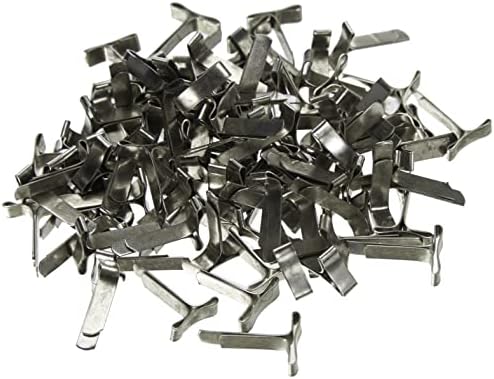 Wedo 112 5901 1.8 cm Flat Head Metal Paper Fastener (Pack of 100)