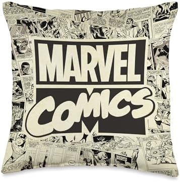 Marvel Comics Retro Comic Panels Throw Pillow