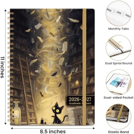 ZOTIA Planner 2026-2027 Weekly & Monthly Calendar Planner Jul 2026-Jun 2027