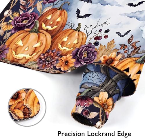 Britimes Large Mouse Pad, Mouse Pad, 31.5 x 15.7 Inch, Halloween Skull