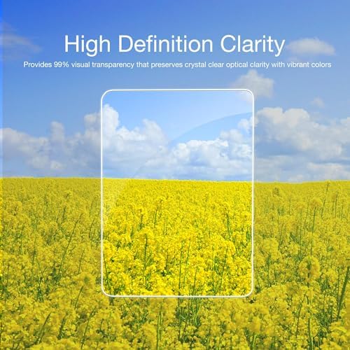 BoxWave Screen Protector Compatible with DEEBYCOO LCD Writing Tablet (9.5 in) - ClearTouch Crystal ToughShield 9H (2-Pack), Clear 9H Tough Flexible Film Screen Protector