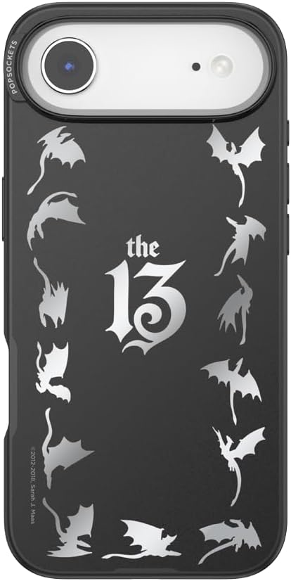 PopSockets iPhone 17 Air Phone Case with MagSafe, Wireless Charging Compatible, Dragon - The 13