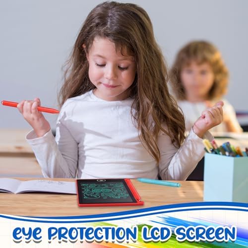 Zhehao 32 Pcs LCD Writing Tablet for Kid Mini Doodle Board,Pink Series