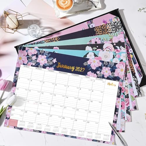 2027 Desk Calendar - JAN 2027 - DEC 2027, 12 Month Large Desk Calendar 2027