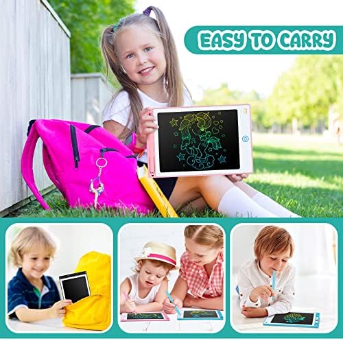 Zhehao 20 Pack 8.5 Inch LCD Writing Tablet Drawing Board,Pastel,Classic