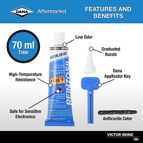 Victor Reinz 70-31414-10 Reinzosil RTV Silicone - 70 ml Tube (Pack of 2)