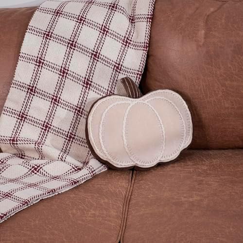 Primitives by Kathy Pumpkin Shaped Velvet Pillow