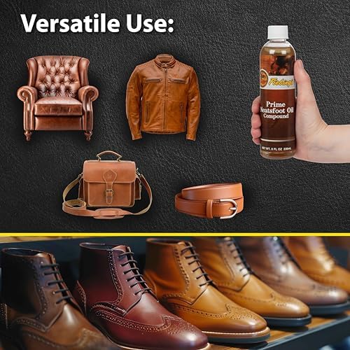 Fiebing's Prime Neatsfoot Oil Compound - Natural/Synthetic Leather Preservative