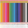 TecUnite 120 Pcs #2 HB Colorful Rainbow Pencils with Eraser Writing Drawing