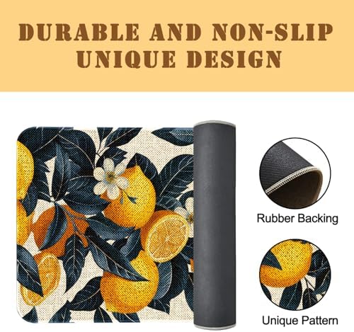 Kitchen Rugs and Mats,Washable Non-Slip Floor Mats Door Mat