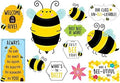 CTP Busy Bees Bulletin Board Set for Classroom (Creative Teaching Press 10670)
