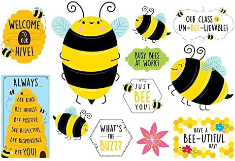 CTP Busy Bees Bulletin Board Set for Classroom (Creative Teaching Press 10670)