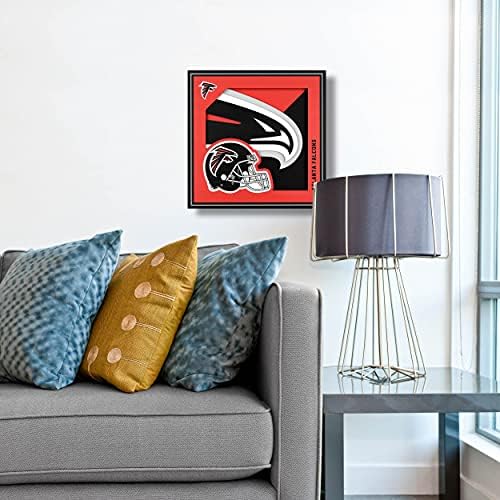 YouTheFan NFL Atlanta Falcons 3D Logo Series Wall Art