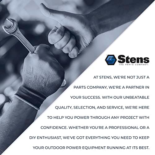 Stens 146-919 Starter Rope 5/32" Diameter, 100' Length, 5 Size - Stretch Rope for Leaf Engine and Weed Wacker, Pull Behind Tiller, Weed Cutter, Drag Harrow, and Pull Cord Rope - Black Rope
