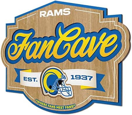 YouTheFan NFL Los Angeles Rams FanCave Wall Art