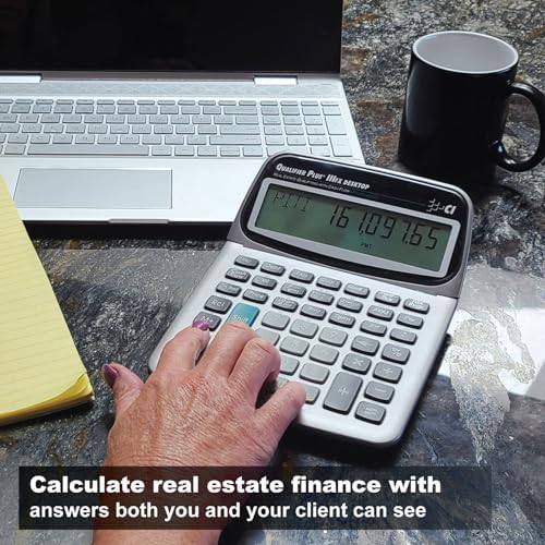 Calculated Industries 43430 Qualifier Plus IIIfx Desktop PRO Calculator