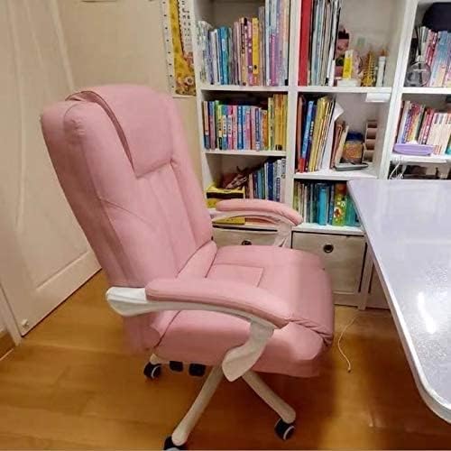 Office Chair Computer Armchair Computer Chair with Adjustable Angle Recline Height Padded Seat (Color: A) (Color : A) (B)