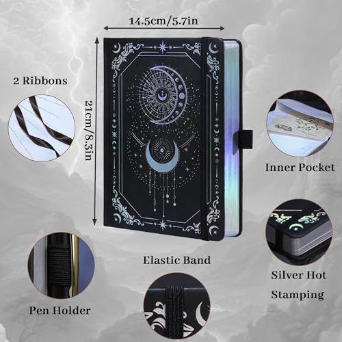 TIEFOSSI Dot Journal Notebook for Women Men, 160GSM Notebook