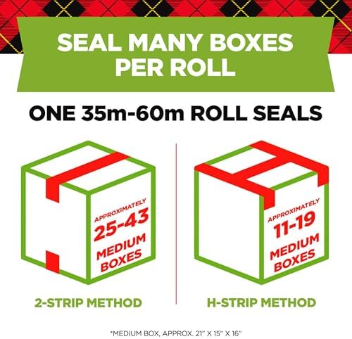 Scotch Sure Start Packing Tape Clear | Quiet Unwind | Easy Start Technology | 1.88 in x 25 yd | 6 Rolls, Pack of 6