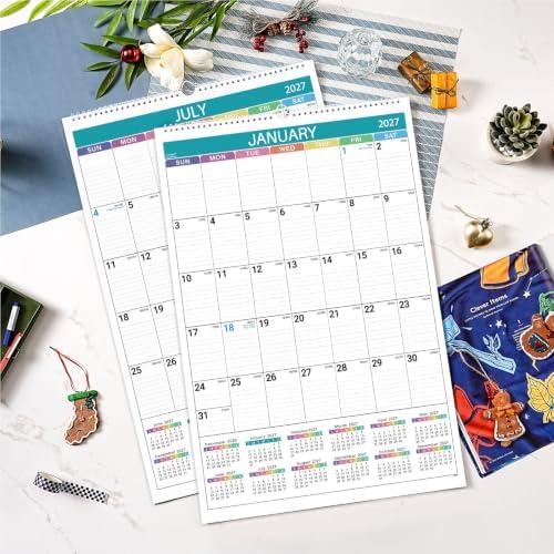 2027 Wall Calendar - Large Wall Calendar 2027, Jan. 2027 - Dec. 2027