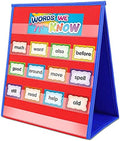 EAMAY Reading Specialist Multipurpose Table Top Pocket Chart (12W*13L, Blue)