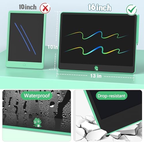Hockvill 16 Inch LCD Writing Tablet, Toddler Doodle Board Toy Gift for Kids